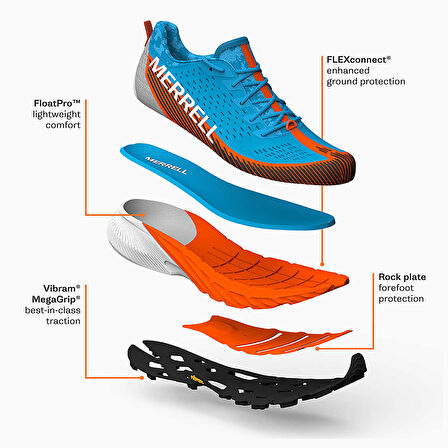 Merrell Agılıty Peak 5 J068195 Unisex Spor Ayakkabı