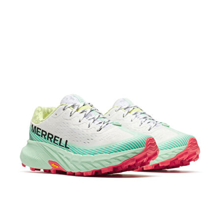 Merrell J068384 Agility Peak 5 White/Celadon Kadın Outdoor Ayakkabı