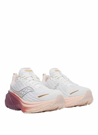 Saucony S11026-224 HURRICANE 25 Beyaz - Mor Kadın Koşu Ayakkabısı