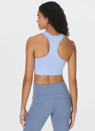 Sweaty Betty Mavi Kadın SB10238A-400 STAMINA SOFT TOUCH VOO Sporcu Sütyeni