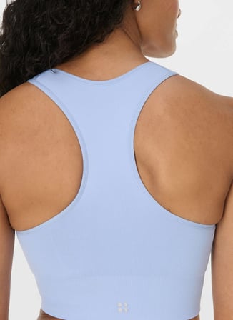 Sweaty Betty Mavi Kadın SB10238A-400 STAMINA SOFT TOUCH VOO Sporcu Sütyeni