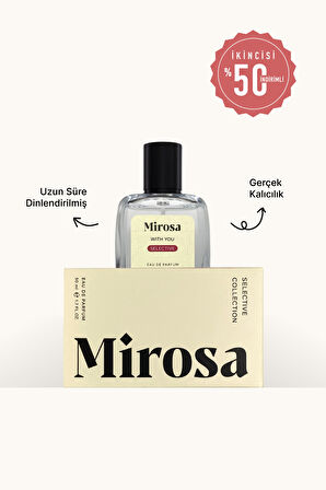 Mirosa With You Selective Dinlendirilmiş Kalıcı Erkek Parfümü Premium EDP 50ml S503