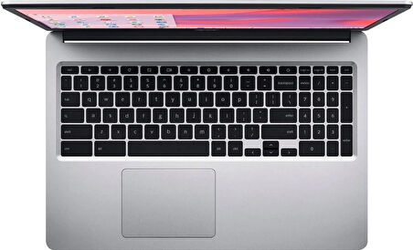 Acer Chromebook 315, 15.6 inç FHD Ekran, Intel Celeron N4500, 4GB RAM, 64GB eMMC, WiFi 6, Web Kamerası, Tuş Takımı, Bluetooth, USB-C, Uzun Pil Ömrü, PDG HDMI Kablosu, Krom OS, US Klavye