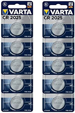 Professional Lithium Cr2025 Pil 1'li ( 10 Paket)