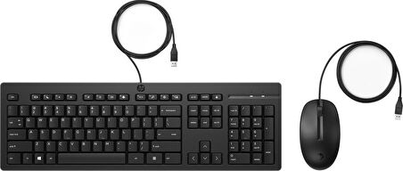 HP 225 286J4AA KABLOLU KLAVYE MOUSE SET