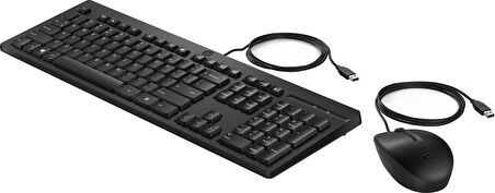 HP 225 286J4AA KABLOLU KLAVYE MOUSE SET