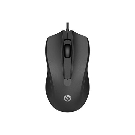 HP 100 Kablolu Mouse Siyah 6VY96AA