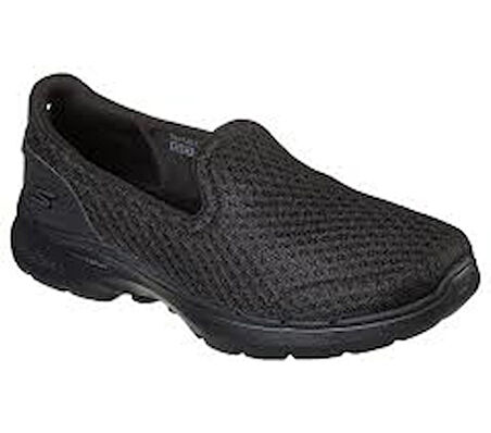 Skechers Go Walk 6 - Big Splash Kadın Siyah Yürüyüş Ayakkabısı 124508 Bbk