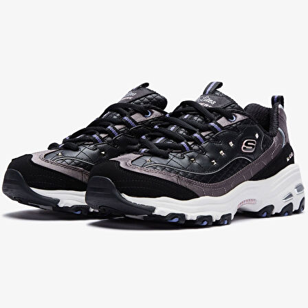 Skechers D LITES Kadın Sneaker 149630-BKSL