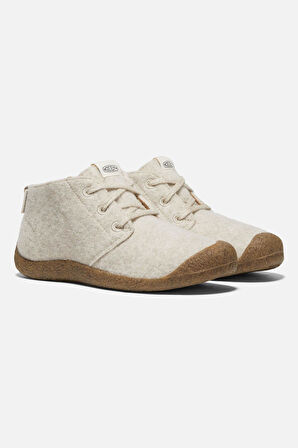 MOSEY CHUKKA W-NATURAL FELT/BiRCH - Kadın Bot - Krem