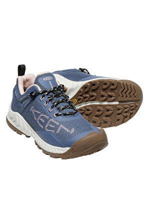 NXiS EVO WP W-ViNTAGE iNDiGO/PEACHY KEEN - Su Geçirmez Kadın Günlük Spor Ayakkabı - Mavi