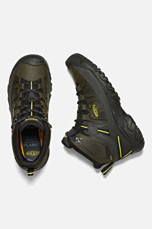 TARGHEE 3 MiD WP M-FOREST NiGHT/EVENiN - Su Geçirmez Erkek Yürüyüş Botu - Koyu Yeşil