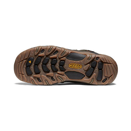 Keen 1028306 Headout Mid WP Black Olive/Fossil Orange Erkek Outdoor Bot