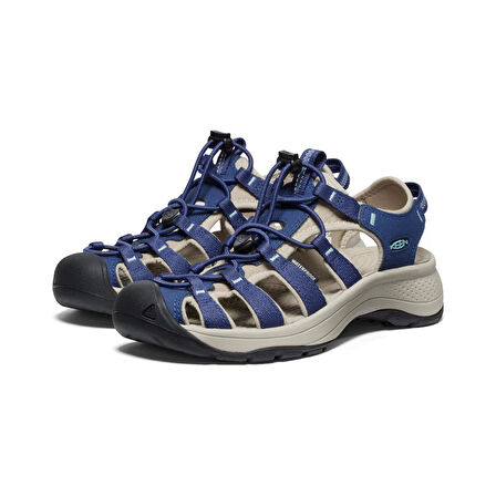 Keen 1028959 Astoria West Sandal Naval Academy/Reef Waters Kadın Sandalet
