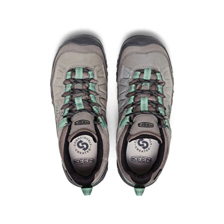 Keen 1028992 Targhee IV WP W Alloy/Granite Green Kadın Outdoor Ayakkabı