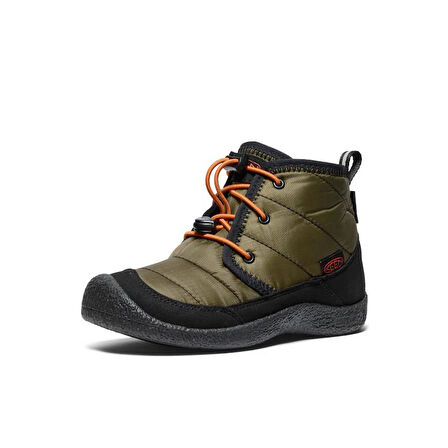 Keen 1029426 Howser II Chukka WP Dark Olive/Gold Flame Kadın Outdoor Bot