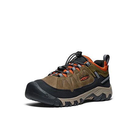 Keen 1029563 Targhee IV Low WP Dark Olive/Gold Flame Kadın Outdoor Ayakkabı