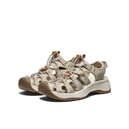 Keen 1030148 Astoria West Plaza Taupe/Roasted Pecan Kadın Sandalet