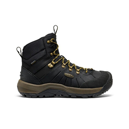 Keen 1031021 Revel IV Polar Mid WP Black/Lemon Curry Erkek Outdoor Bot