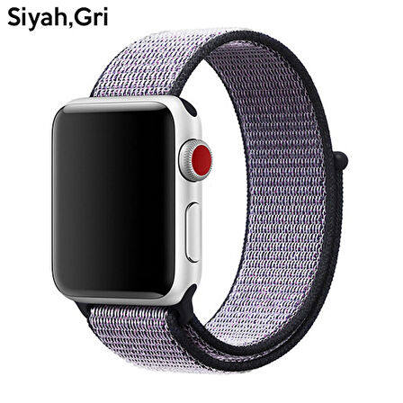 Ally Apple Watch 7-8 45mm 6-5-4 44mm Watch Ultra 49mm Kayış Kordon Spor Loop 3-2-1 42mm