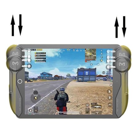 MEMO AKpad6k iPad Tablet İçin 6 Parmak Tetik PUBG Mobile Joystick