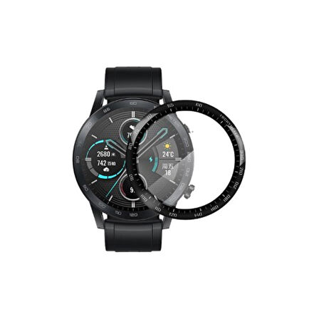 Honor Magic Watch 2 46MM Ekran Koruyucu 3D Kavisli Full Kaplama Pmma