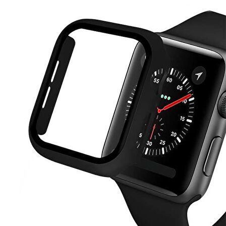 Apple Watch 5-4 40mm 360 Derece Koruma Kılıf+Kırılmaz Cam