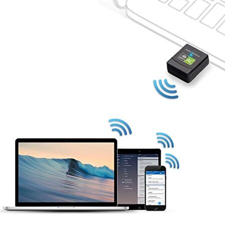 ALLY Çift Bant 600 Mbps 2.4 GHz +5 GHz USB Kablosuz Wifi Adaptör
