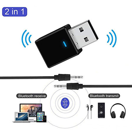 ALLY SY317 USB 3İN1  Bluetooth 5.0  Fm Transmitter Receiver