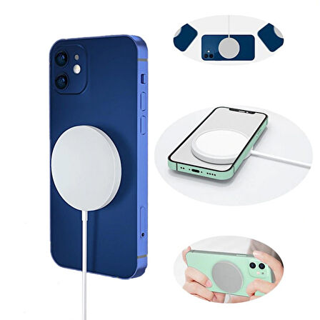 ALLY İPhone 13,12  Max 15W Magsafe Kablosuz Wireless Hızlı Şarj Cihazı