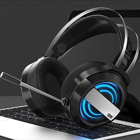 ALLY MC Q9 RGB Led Usb 7.1 Profesyonel Gaming Oyuncu Kulaklığı SİYAH