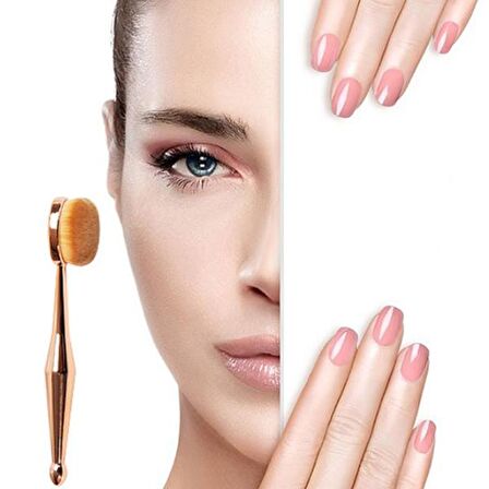 EZERE Gold Fondöten Fırçası BB ​​krem ​​fırçası ROSE GOLD