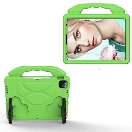 Ally İPAD PRO 11 (2021-2020-2018) Air 4. Nesil 10.9  Kılıf Eva Çocuk Shockproof Standlı Taşınabilir