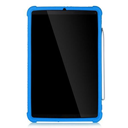 ALLY Huawei MatePad Pro 10.8 İnç Standlı Silikon Kılıf MAVİ