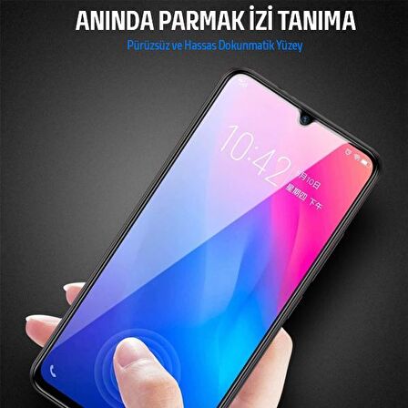 SM Galaxy A72 9D Full Glue Tempered Cam Ekran Koruyucu SİYAH