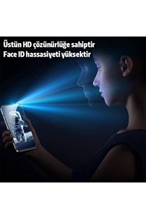 İPhone 12 Pro Max Privacy Gizli Hayalet Tempered Cam Ekran Koruyucu RZ