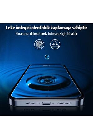 İPhone 12 Pro Max Privacy Gizli Hayalet Tempered Cam Ekran Koruyucu RZ