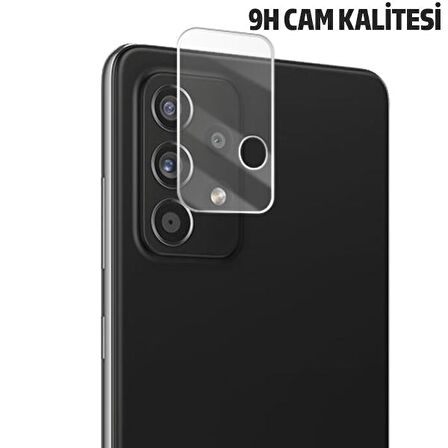 SM Galaxy A52-A72 Tempered Cam Kamera Koruyucu