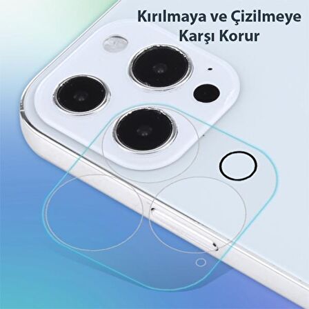 Gor Iphone 13 Pro 13 Pro Max 3d Tempered Cam Kamera Koruyucu 2adet Set Şeffaf