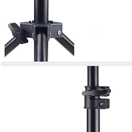 130 cm Işık Ayağı Tripod Standı 3 Ayaklı Tripod Işık Ayağı 1.3 m