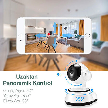 ALLY V380 1080P HD Gece Görüslü Hareket Sensörlü WIFI Güvenlik Kamerasi