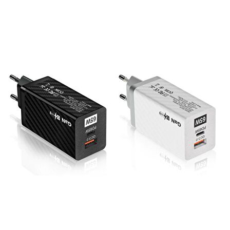 Ally PD Type-C 65 Watt Hızlı Şarj Aleti Siyah