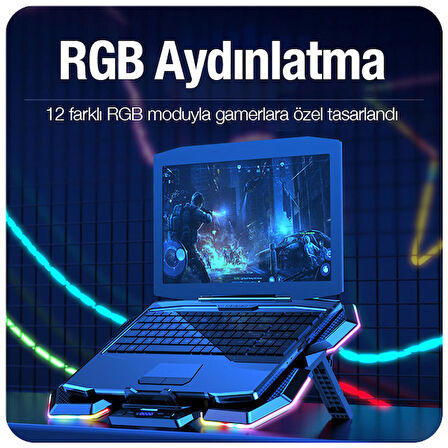 MC X50 Masaüstü Soğutucu Laptop Standı Radyatör