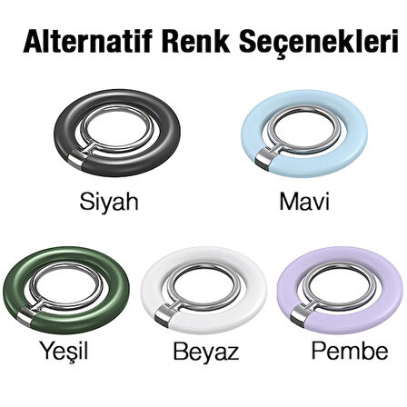 ALLY Ring Manyetik MagSafe Cep Telefonu Yüzük Tutucu