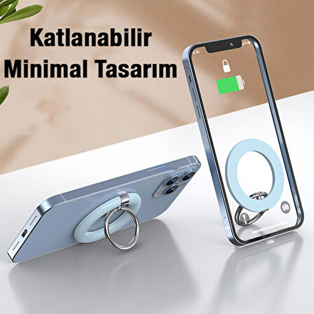 ALLY Ring Manyetik MagSafe Cep Telefonu Yüzük Tutucu