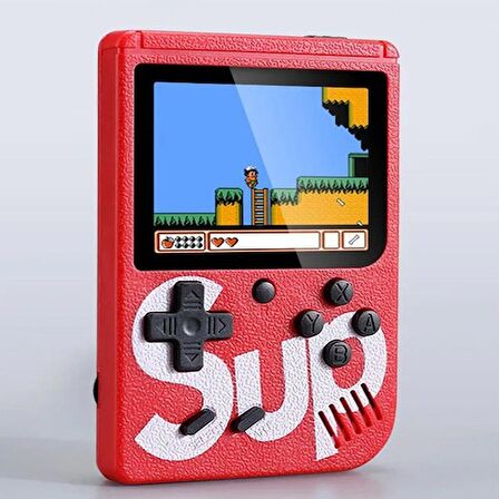 Sup 400 Nostalji Oyunlu Taşınabilir Retro Mini Atari Gameboy ALL-36165