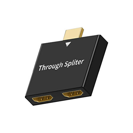 HDMI Splitter 2in1 1080P HDMI Çoğaltıcı Adaptör