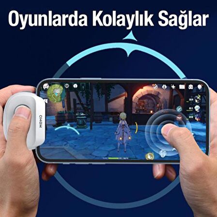 Memo Mb01 Oyuncular İçin Mobil Oyun Konsolu Kontrol Cihazı Beyaz