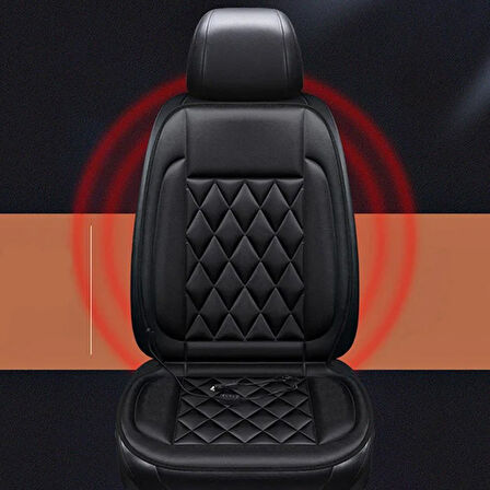 Ally Araç Içi Koltuk Isıtma Minderi 12v Çakmaklık Girişli Oto Koltuk Isıtıcı Minder