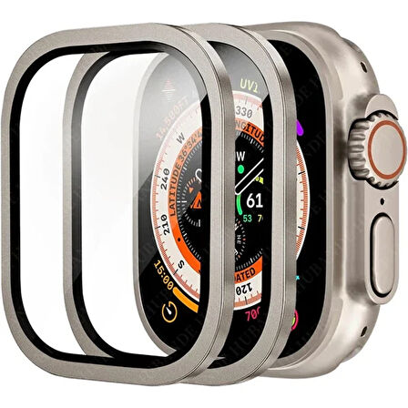 Apple Watch Ultra 49MM Ekran Koruyucu (Gri)